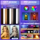 Светодиодный RGB LED свет для видеосъемки Andoer D-3, разноцветная студийная палка с пультом ДУ, 50см. - изображение 4