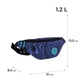 Сумка-бананка Kite Education teens K24-2770-1 31x13.5x8.5 фиолетовый - изображение 2