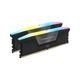 Модуль пам'яті для комп'ютера Corsair DDR5 64GB (2x32GB) 6000 MHz Vengeance RGB Black (CMH64GX5M2B6000C40) - изображение 2