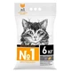 Наповнювач SuperCat №1 Деревний для котячого туалету 5+1 кг (10,2 л) - изображение 1