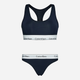 Komplet (biustonosz + stringi) damski Calvin Klein Underwear 000QF6703E-0PP XS Granatowy (8720107899254) - obraz 3