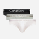 Zestaw majtek slipów męskich Calvin Klein Underwear 000NB2969A-UW5 XL 3 szt Szary/Czarny/Biały (8719854639237) - obraz 1