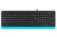 Клавиатура A4Tech FK10 Black/Blue USB - изображение 4