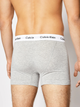 Набір трусів-боксерів чоловічих Calvin Klein Underwear 0000U2662G-998 S 3 шт Білий/Сірий/Чорний (5051145189247) - зображення 3