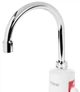 Водонагрівач проточний Holmer HHW-303SH, White, 3000W, механічне керування, IPX4, з лійкою для душу та пристроєм захисного відключення, захист від включення без води, захист від перегріву - изображение 2