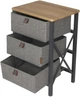Комод раскладной Bo-Camp Hamlets 60x41x32 см Grey/Brown (1609312) (DAS302573) - изображение 2