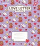 Набор тетрадей ученических YES А5 12 листов в косую линию Line Friends Love letter 25 шт (766934) - изображение 5