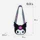 Гаманець дитячий Kite Kuromi HK24-2800-1 Чорний (4063276123794) - зображення 7