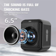 Портативная Bluetooth колонка BKK Party BT Speaker B97 |BT5.3, TWS, AUX/TF/USB/FM, 20W| - изображение 9