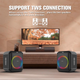 Портативная Bluetooth колонка BKK Party BT Speaker B97 |BT5.3, TWS, AUX/TF/USB/FM, 20W| - изображение 14
