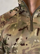 Убакс армейский с длинным рукавом рип-стоп CoolMax tactical Мультикам (503) , 3XL - изображение 4