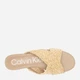 Жіночі шльопанці Calvin Klein 824955469 36.5 (6) 23.4 см Бежеві (1159800450) - зображення 7