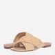 Жіночі шльопанці Calvin Klein 824955469 36.5 (6) 23.4 см Бежеві (1159800450) - зображення 4