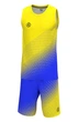 Баскетбольна форма RIGO NORD Blue-Yellow L - зображення 1