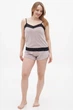 Комплект: топ и шортики Fleri 48(XL) Розовый (96643) - изображение 1