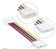 Переходник-Удлинитель питания сплиттер MOLEX(4 pin) -> MOLEX(4 pin) кабель питания молекс (529815272-1) - изображение 4