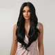 Жіноча перука HAIRCUBE LC2052-4 довге хвилясте волосся з високотемпературного волокна, чорний (79614351) - зображення 2