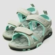 Детские спортивные сандалии для девочки Kangaroos 18870-2138 29 Grey/Mint (4061578994531) - изображение 2