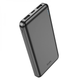 Зовнішній акумулятор HOCO J100 High-ranking power bank(10000mAh) Black (6931474783561) - изображение 1