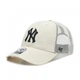 Кепка (тракер) 47 Brand MLB NEW YORK YANKEES BRANSON BRANS17CTP-NTB Білий - зображення 1