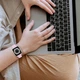 Ремешок из нейлона для смарт-часов Apple Watch, 42 / 44 / 45 / 49 мм, цв. розовый "G" (80077761) - изображение 4