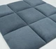 Самоклеящиеся мягкая стеновая панель Soft Pan 30х30х3,7 см велюр матовый джинс (303003) - изображение 3