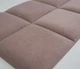 Самоклеящиеся мягкая стеновая панель Soft Pan 30х30х3,7 см велюр матовый пудра (303002) - изображение 2