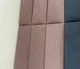 Самоклеюча м'яка стінова панель Soft Pan 15х90x3,7 см велюр матовий пудра (159002) - зображення 4