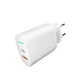 Зарядное устройство Yoki Led Series YK-20PD+QC 20W белое - изображение 3