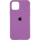Чохол Silicone case for iPhone 11 Purple (закритий низ) - изображение 1