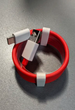 Кабель шнур провід OnePlus USB to Type-C Warp Charge Dash SuperVooc до 80W 1м Червоний - зображення 1