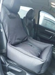 Автокресло сумка-переноска лежак для собак животных автомобильная переноска Waterproof ткань 52х 55 см Черный - изображение 2