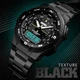 Часы наручные 1370 SKMEI, BLACK/WHITE - изображение 4