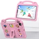 Чехол детский STR EVA с подставкой для Apple iPad Air 5 (10.9 дюймов) Pink - изображение 3