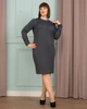 Плаття Alenka Plus 14496-2, 52, графітовий - изображение 7