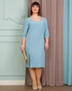 Плаття Alenka Plus 14491-2, 56, блакитний - изображение 1