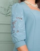 Плаття Alenka Plus 14491-2, 56, блакитний - изображение 5