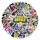 Набор виниловых наклеек стикеров LTC Стикерпак Fortnite 50 шт. (TZ-BLZY-408) - изображение 2