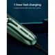 Электобритва Hoco electric razor with smart LED indicator Dar06 Plus IPX7 черная - изображение 5