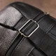 Сумка-слінг чоловіча шкіряна Vintage leather-20000 Чорна - изображение 8