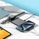 Зарядка Qi HOCO Step 3-in-1 wireless fast charger CQ5 (iWatch) |22.5 W Total| Колір Black - зображення 5