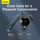 Навушники Bluetooth BASEUS SIMU ANC True Wireless Earphones S2 |42/480mAh, 6/24Hours| (NGS2-02) White - зображення 14