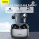 Навушники Bluetooth BASEUS SIMU ANC True Wireless Earphones S2 |42/480mAh, 6/24Hours| (NGS2-02) White - зображення 15