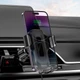 Держатель Hoco с беспроводной зарядкой Qi 15W Wise wireless fast charging HW2 (HW2) - изображение 4