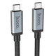 Кабель Hoco Type-C - Type-C USB3.2 100W 2метра 4K 60Hz HD high speed US06 (US06_2) - изображение 5