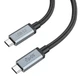 Кабель Hoco Type-C - Type-C USB3.2 100W 2метра 4K 60Hz HD high speed US06 (US06_2) - изображение 6