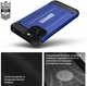 Чохол для смартфона Samsung Galaxy A25 5G (A256) ArmorStandart Panzer Dark Blue (ARM73724) - зображення 6