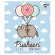 Набор тетрадей YES Pusheen 12 листов косая линия,10 шт в наборе,766801 - изображение 5