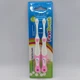 Зубные щетки Brush-Baby First Brush от 0 до 18 месяцев (розовая), 2 шт - изображение 3