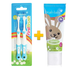 Комплект Brush-Baby First Brush (щетка First Brush (голубая) +паста Applemint 50мл) - изображение 2